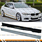 M Sport Style Primer Side Skirt Extension Replacement For 12-18 BMW F30 3 Series