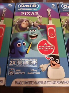 Oral-B Kids electric toothbrush pixar 2 modes