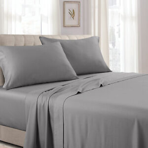 100% Cotton 300 Thread Count Attached Solid Waterbed Sheet Collection