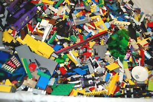 Lego 2 Pounds LBS Parts & Pieces HUGE BULK LOT Bricks Blocks 2LBS Assorted