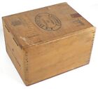 Dunhill Wood Cigar Box La Invicta Jamaica WW2 Era George VI #16634z