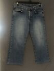 Lucky Brand Dungarees Jeans Women's Mid Rise Boot Button  Size 12/31