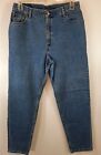 Levis Jeans Womens 16 Blue 550 Relaxed Fit Tapered Leg High Waisted Rise Mom