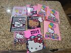 Vintage Sanrio Hello Kitty Stationery School Supplies Mix Lot 3 Ring Note