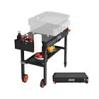 Portable Blackstone Griddle Stand Grill Table Pizza Oven Stand with Wheels