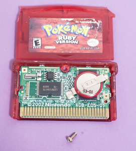 Pokemon: Ruby Version GBA (Game Boy Advance, 2003) Authentic