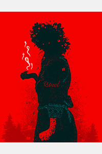 Midsommar Ritual by Michael Rogers Ltd Edition x/35 Poster Print Mondo MINT Art