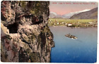 Postcard Lago di Garda Strada del Polande a Riva Italy