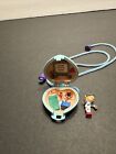 1991 Polly Pocket Locket Pretty Picture Artist COMPLETE