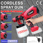 1000ml Electric Cordless Paint Sprayer Spray Gun for Makita 18V without Battery