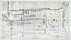 LARGE ANTIQUE 1902 CHICAGO MAP RAILROADS DOWNTOWN TRACTION COMPANY ORIGINAL