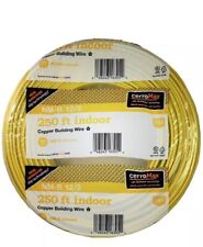 CerroMax / Romex 250' Indoor Copper Electrical Wiring  12/2 NM-B w/ Ground Wire