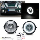 For MINI Cooper R55 R56 R57 R58 R59 R60 R61 LED Halo DRL Running Light Fog Lamps (For: Mini)