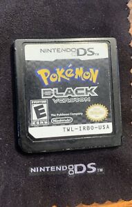 Pokemon Black - WORKING - AUTHENTIC DS Cart Only