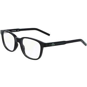Lacoste Men's Eyeglasses Black Plastic Rectangular Frame LACOSTE L3642 1
