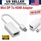 DP Male to HDMI Female Adapter Mini Display Port Thunderbolt Cable 2.0 Converter