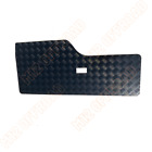 Interior Rear Door Card - 2mm Chequer Plate - Black - Land Rover Discovery 2