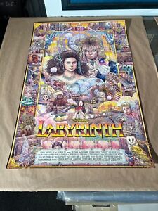 Mondo Print Ananphada Labyrinth Original Poster Limited #d 325