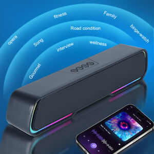 Powerful TV Sound Bar Bluetooth Speaker Home Theater Subwoofer Soundbar Wireless