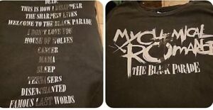 Vintage My Chemical Romance Black Parade T Shirt Large Y2K Double Sided