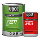 U-POL 2277 National Rule White High Build Primer Kit Slow Hardener (Gallon)