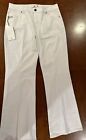 Cabi NWT Trouser Jean, Size: 12R, Bright White, Spring ‘21 #5880 ($129)