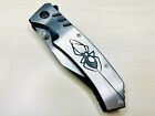 9” Spider Tactical Military Assisted Open Blade Folding Pocket Knife Survival