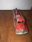 VTG  Tootsietoy Red Wrecker Tow Truck Red Diecast