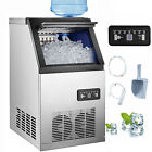 150LB Commercial Ice Maker Stainless Freestanding Undercounter Ice Cube Machine