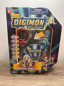 2001 Bandai Digimon D-Power Digivice Red Color SEALED HTF Season 3 Vintage