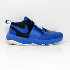 Nike Boys Team Hustle D8 881941-405 Blue Basketball Shoes Sneakers Size 6Y