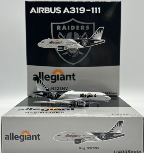 Allegiant Airlines A319-111 ( RAIDERS )  Reg:N328NV PandaModels 1:400 Scale
