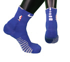 New Nike 2XL NBA Authentics Team Issued Detroit Pistons Ankle Socks Blue Gray