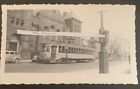 Trolley, Cable car Conn. Po. 1922 Chapel St. / New Have Old original Photograph