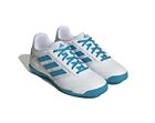 Adidas Super Sala 2 Indoor Soccer Shoes - Cloud White / Bold Aqua