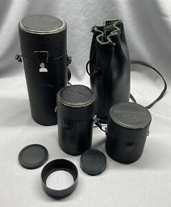 Vintage Camera lenses lot, Bushnell Telephoto, Vivitar Telephoto and more