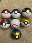 Pokemon pokeball tin set of 7 EMPTY! Great Ultra Lure Premier Level Quick Balls