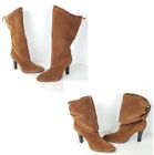 Hot In Hollywood Convertible Suede Heeled Boots Size 10 W