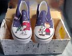 Vans Off The Wall Kids X Peanuts Charlie Brown Snoopy Christmas Slip-On Shoes