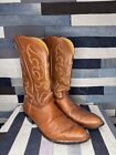 Vintage Men’s Nocona Brown Leather Cowboy Boots Size 13D