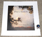 PAUL SIMON SIGNED SEVEN PSALMS LITHOGRAPH ART PRINT /500 BECKETT COA GARFUNKEL