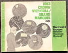 1983 CROWN VICTORIA/GRAND MARQUIS  ELECTRICAL AND VACUUM TROUBLE-SHOOTING MANUAL