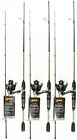 New Listing(LOT OF 3) LEWS AMERICAN HERO CAMO 200 6' MED 2PC SPINNING COMBO AHC2060M-2