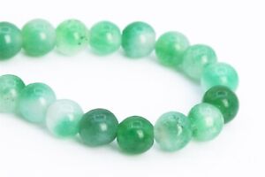 4MM Natural Green Jade Gemstone Beads Grade AA Round Loose Beads 7.5