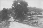 NW Maple City MI RPPC RARE VILLAGE VIEW looking intersection of Burdickville Rd.