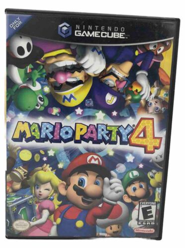 New ListingMario Party 4 (Nintendo GameCube, 2002) - TESTED, COMPLETE