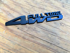 Metal Black 4WD FULL TIME 4X4 Car Fender Trunk Emblem Badge Decal Sticker