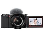 Alpha ZV-E10 - APS-C Interchangeable Lens Vlog Camera & Lens Kit 24MP, 4K/30p