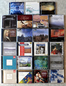Lot of 23 Classical Music CDs Handel Holst Giverny Bach Debussy Hadyn Chopin