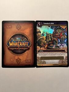 Unscratched Landro's Gift (WoW TCG Loot Card)